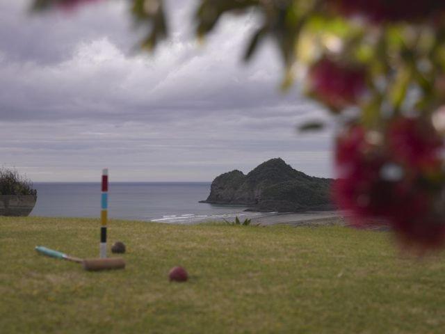 Bethells Beach Cottages Bagian luar foto