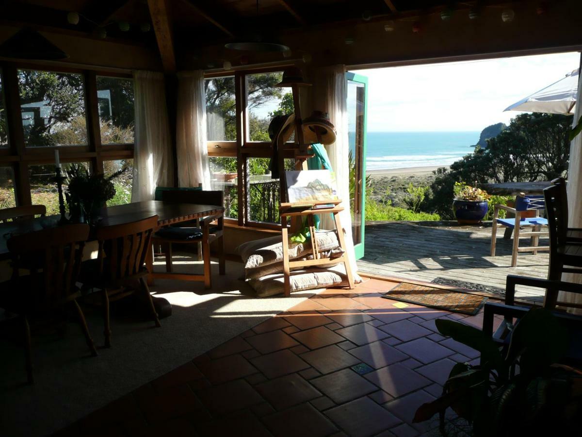 Bethells Beach Cottages Bagian luar foto